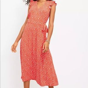 New with tags. Red wrap dress